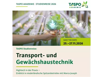 TASPO Studienreise: Transport- und Gewächshaustechnik